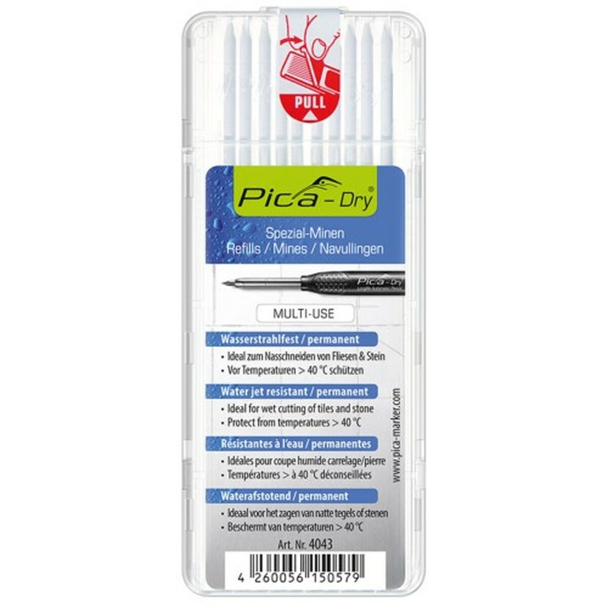 Pencil Leads Dry White