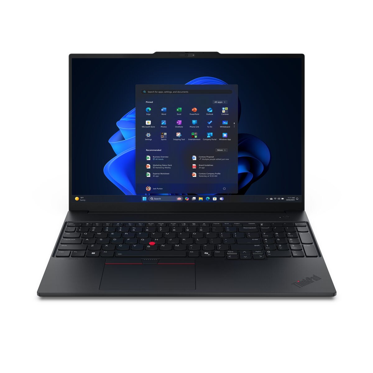 Ноутбук 21SR000MSP 16" intel core ultra 7 16 GB RAM 512 Гб SSD Испанская Qwerty