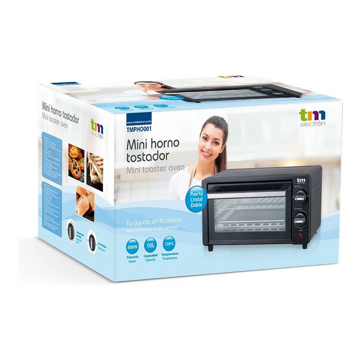Мини электропечь 10 L