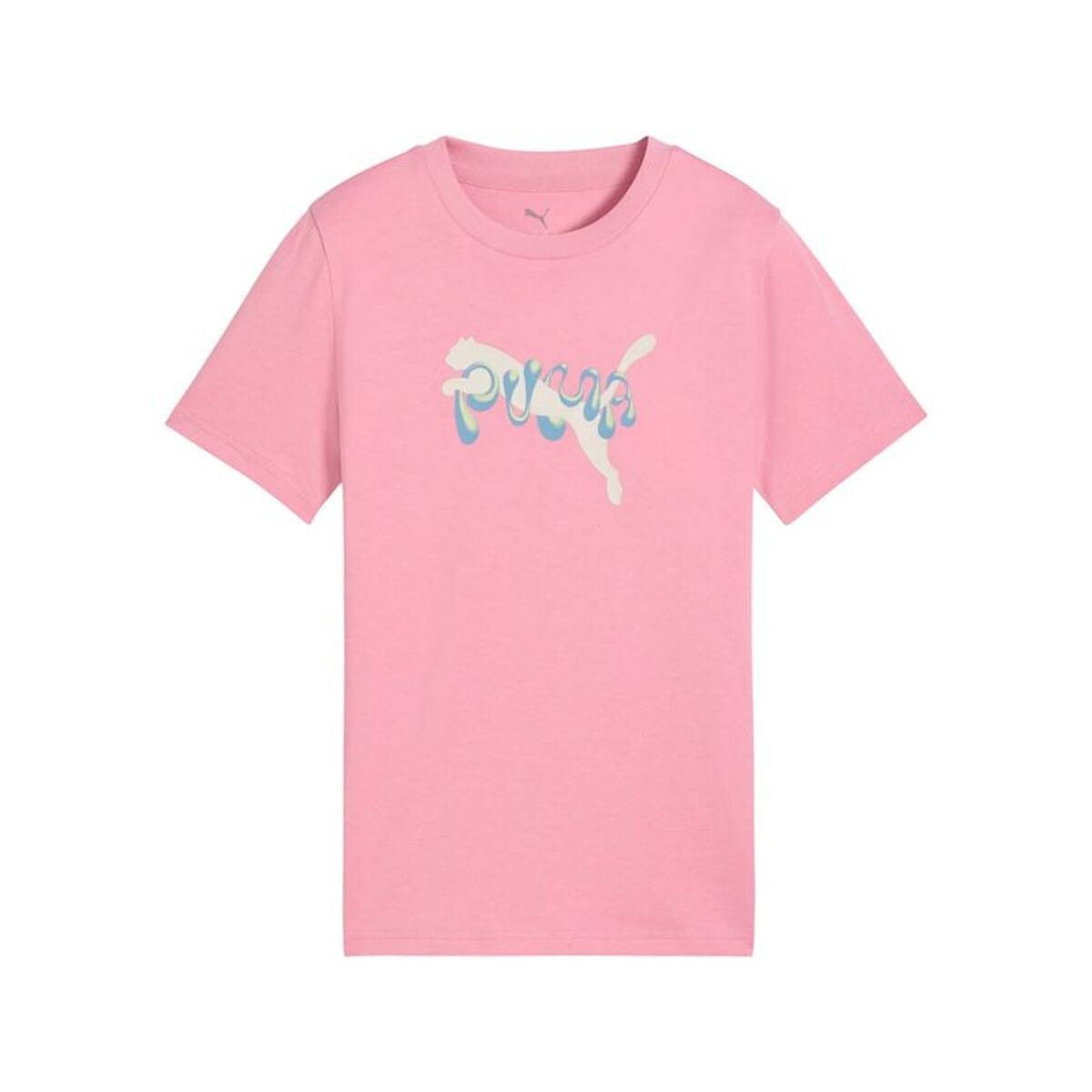Child's Short Sleeve T-Shirt Tweenerverse Graphic Pink