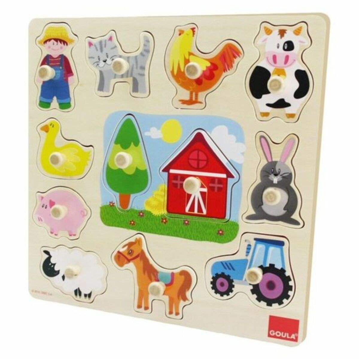 Child's Wooden Puzzle 53025 (12 pcs)