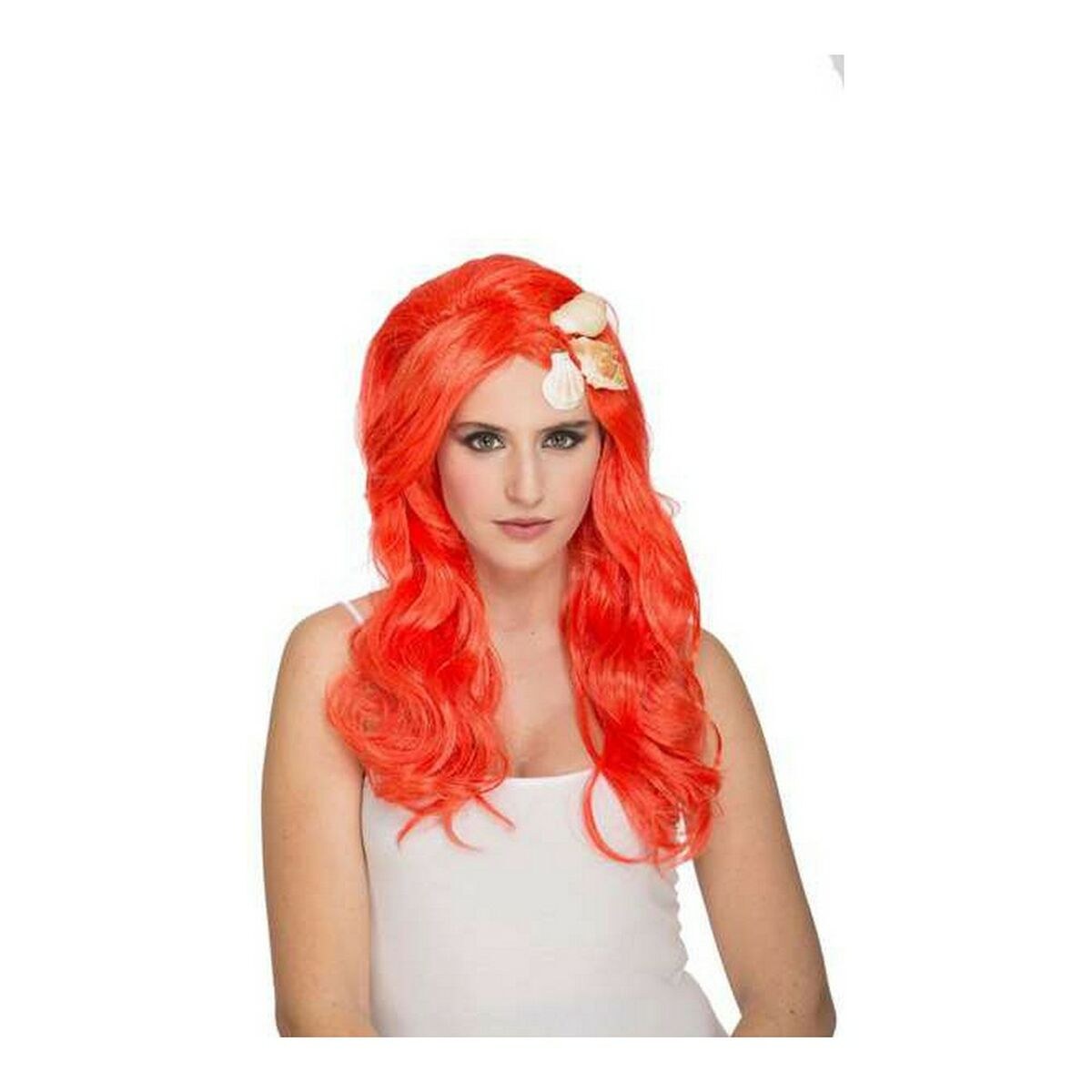 Wigs Orange Mermaid