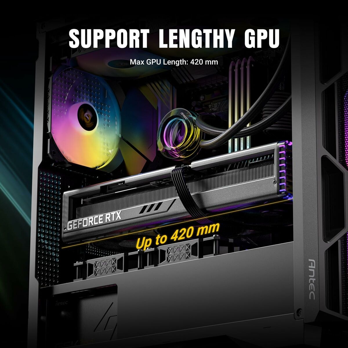 Блок полубашня ATX Galileo AX-1000 Чёрный