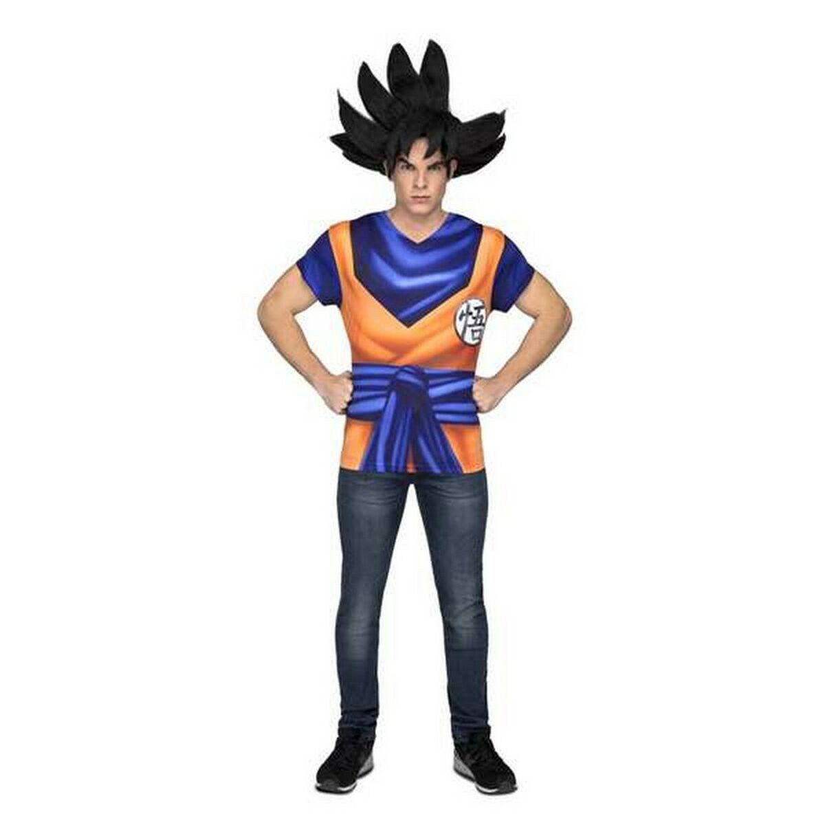 Маскарадные костюмы для взрослых Goku Футболка