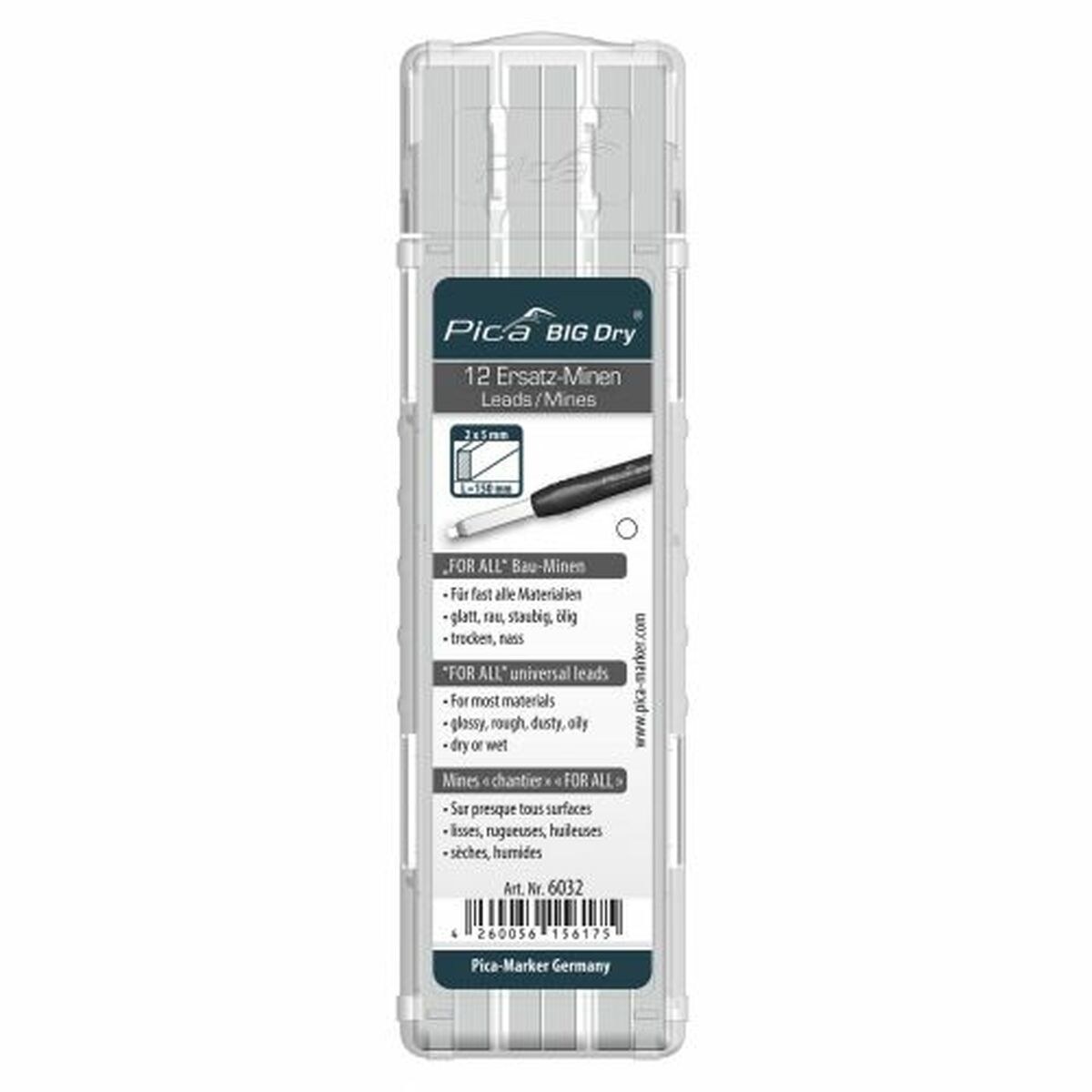 Pencil Leads Dry White