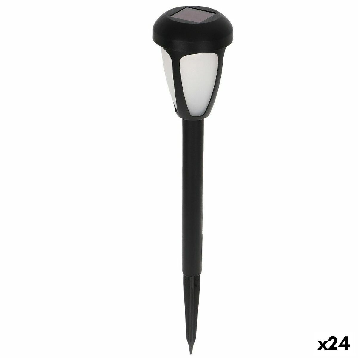 Набор солнечных садовых кольев 12 Предметы Пластик 7 x 37 x 7 cm (24 штук)
