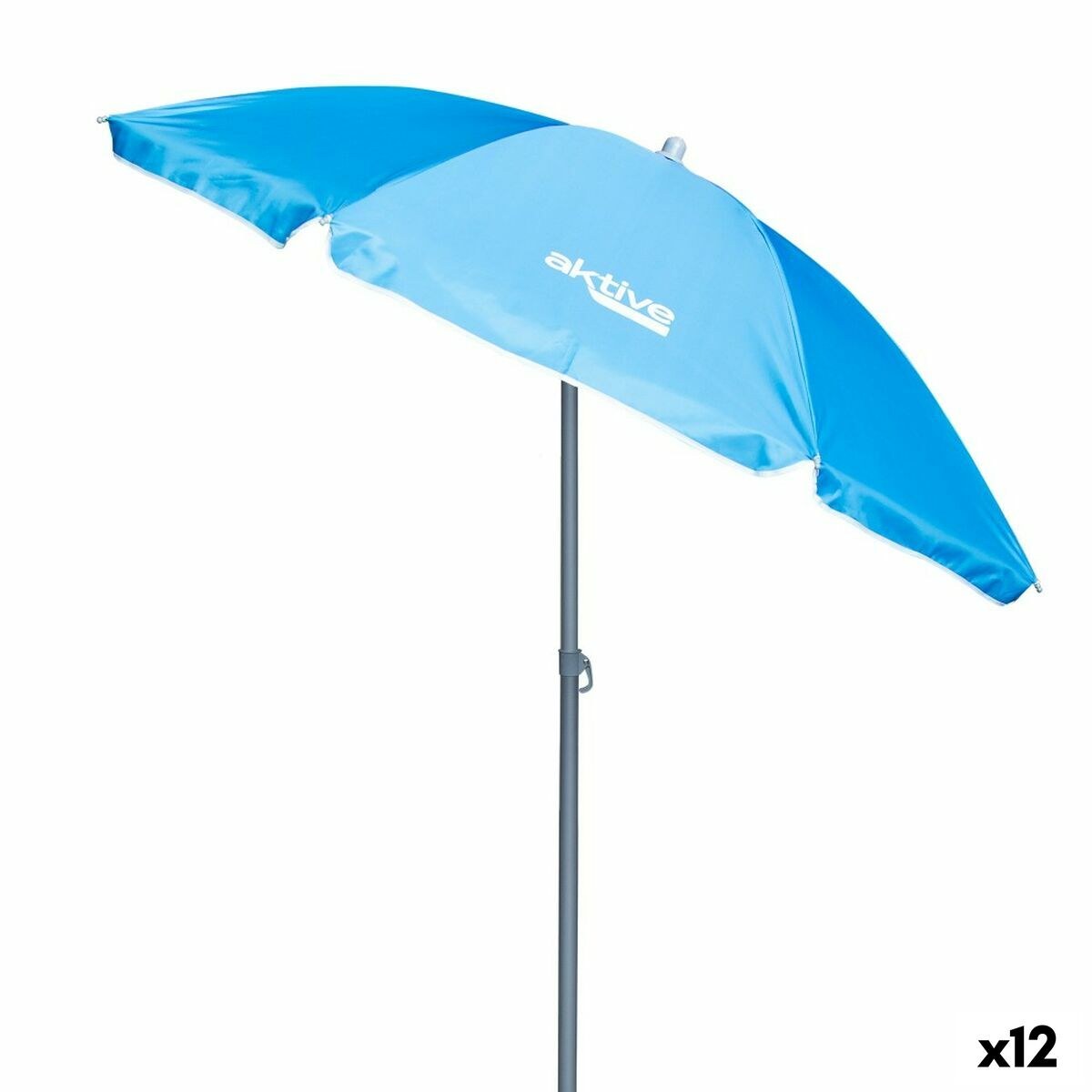 Зонтик Синий Ø 180 cm 180 x 187,5 x 180 cm 180 x 190 x 180 cm UV50 (12 штук)