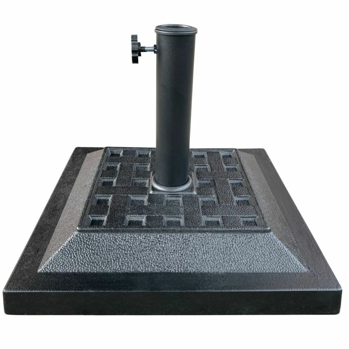Base for beach umbrella Black 44 x 44 cm 12 kg