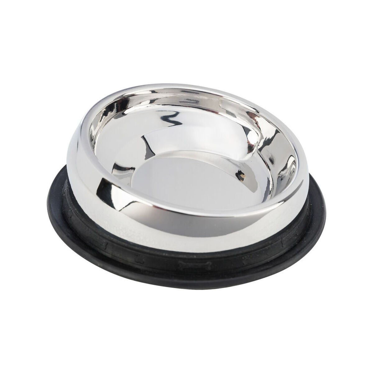 Кормушка для собак Ø 19 cm 250 ml Серый Резиновый