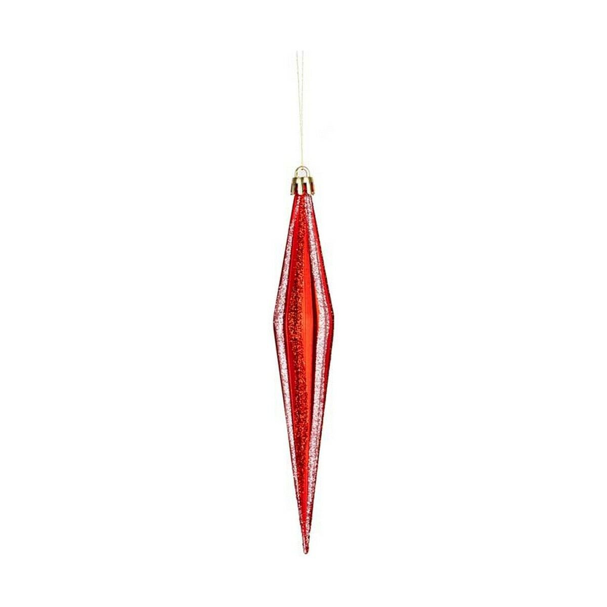 Christmas bauble Red PVC 8,5 x 3,5 x 19 cm Streched