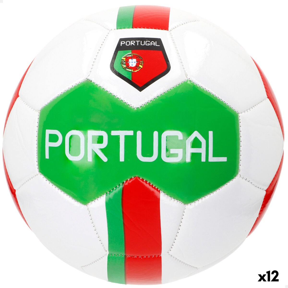 Football Portugal Size 5 22 x 22 x 22 cm 12 Units