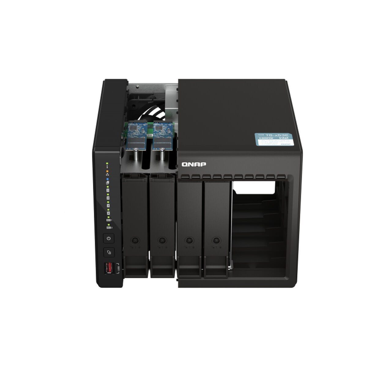 NAS Network Storage TS-453E-8G Black Intel Celeron Intel Celeron J6412