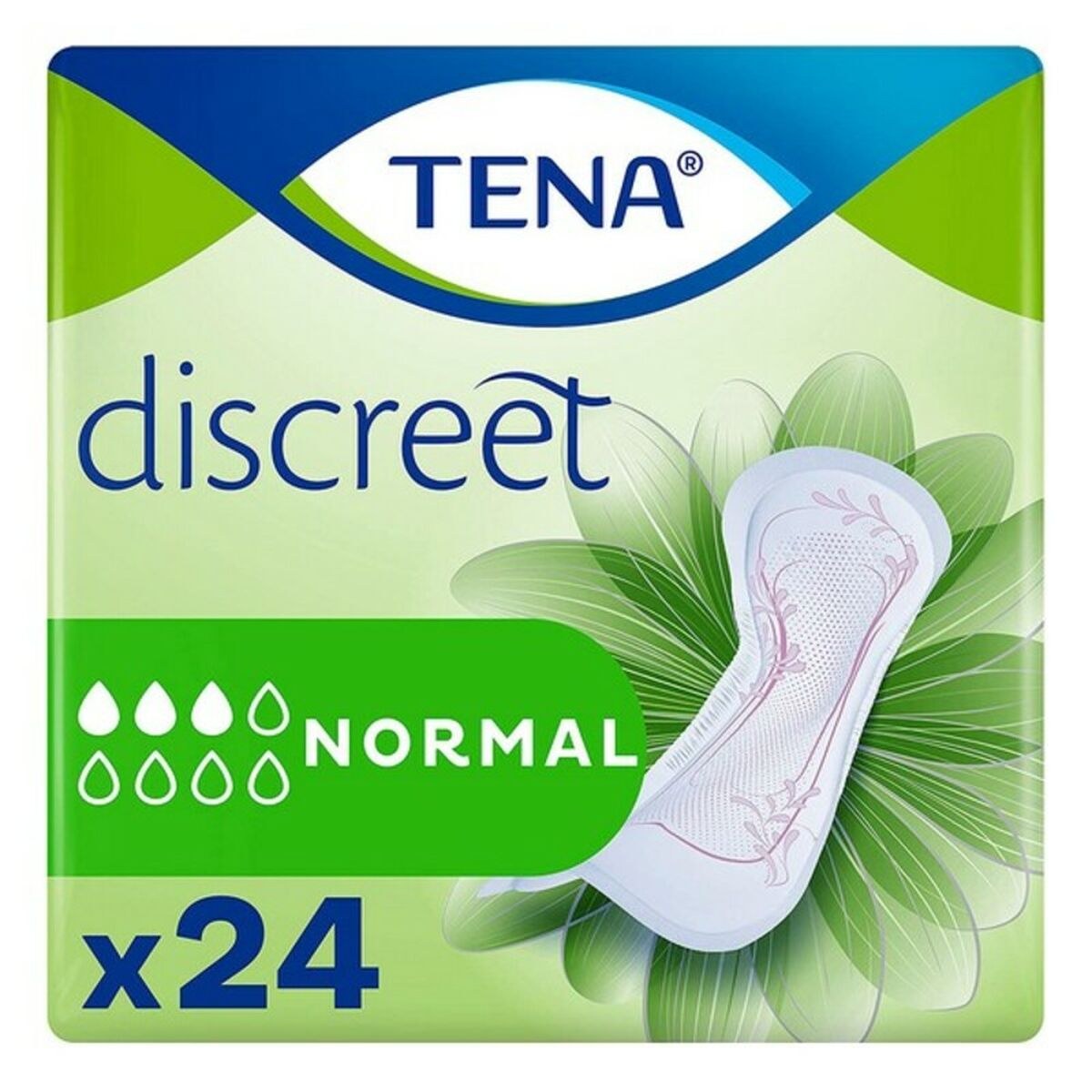 Прокладки от протекания Discreet Normal (24 uds)