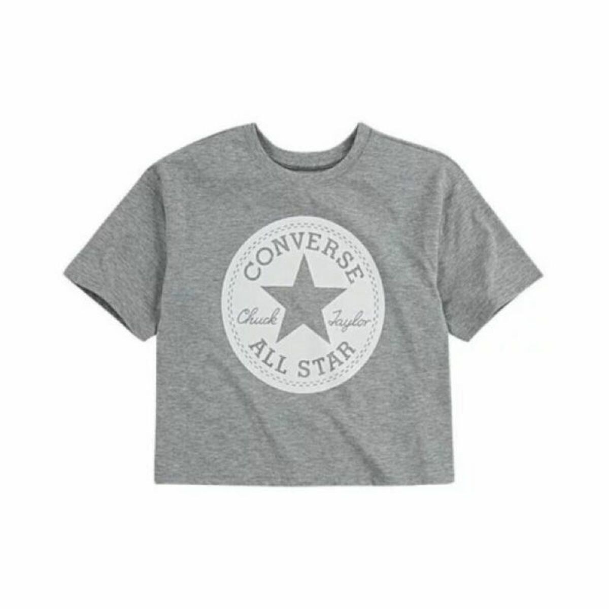 Child's Short Sleeve T-Shirt SIG CHUCK PATCH BOXY TEE Grey