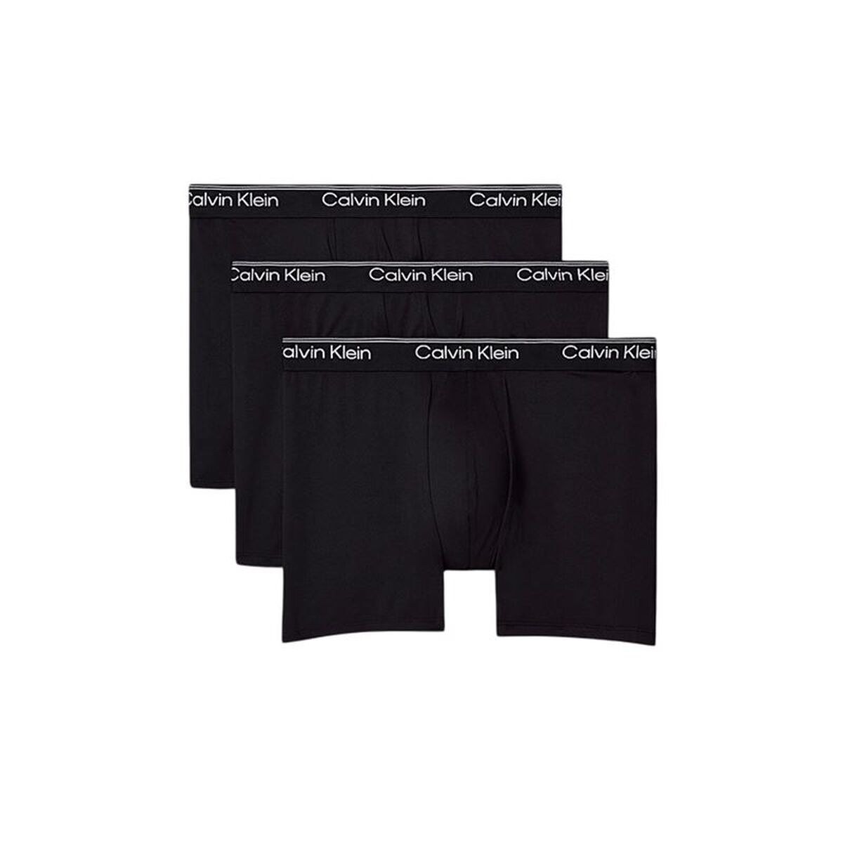 Men's Boxer Shorts Black 3 Pieces