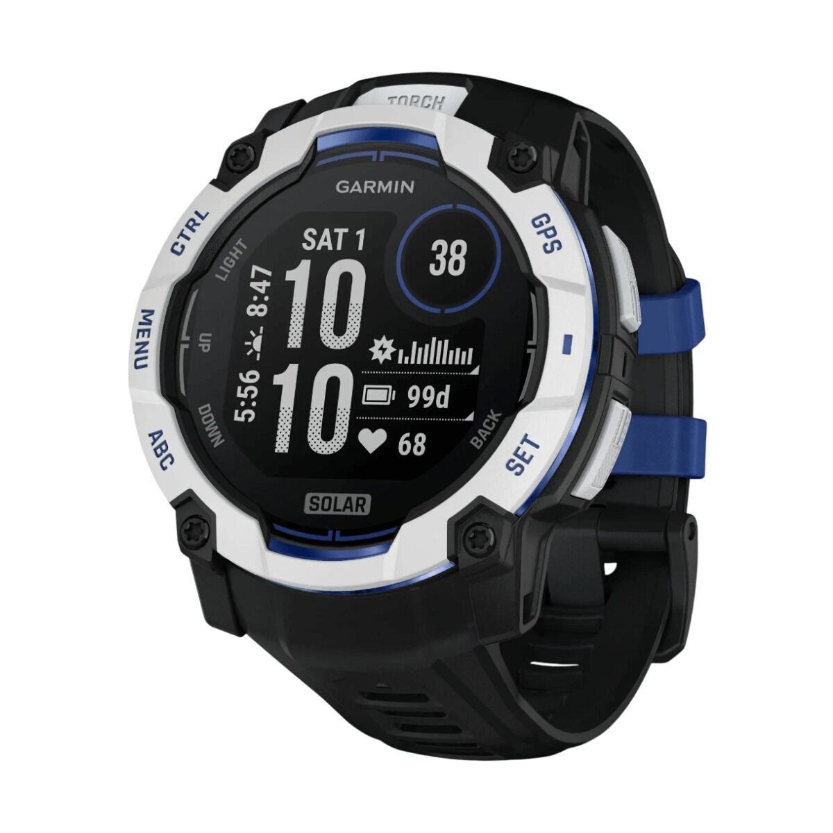 Умные часы Instinct 3 Solar GPS 50mm Чёрный 1,1" 45 mm