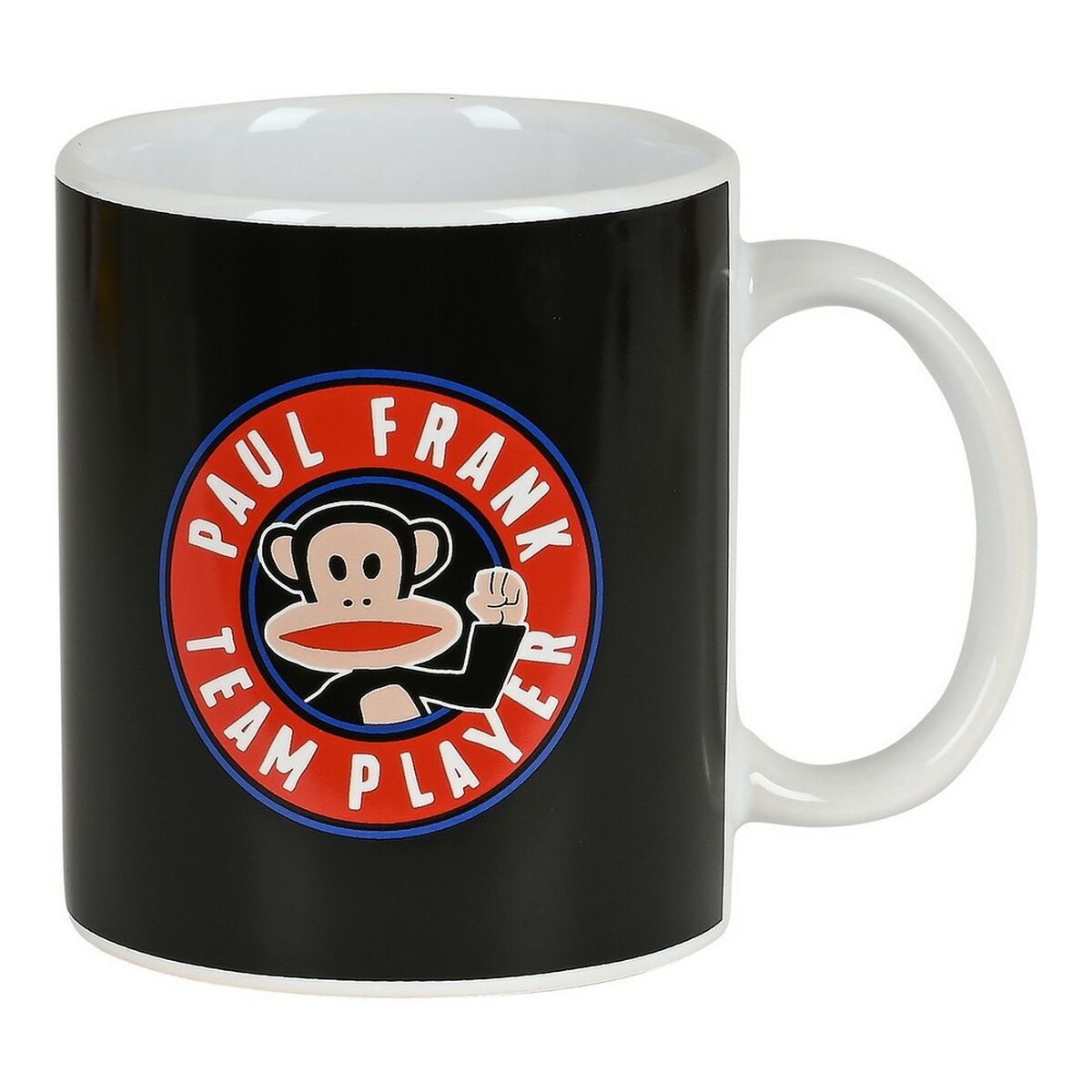Кружка Mug Team player Керамика Чёрный (350 ml)