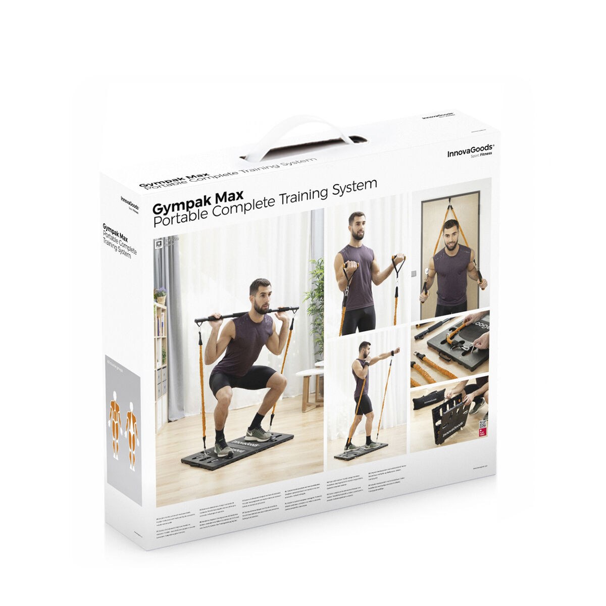 Портативная система обучения с руководством по упражнениям в комплекте Gympak Max