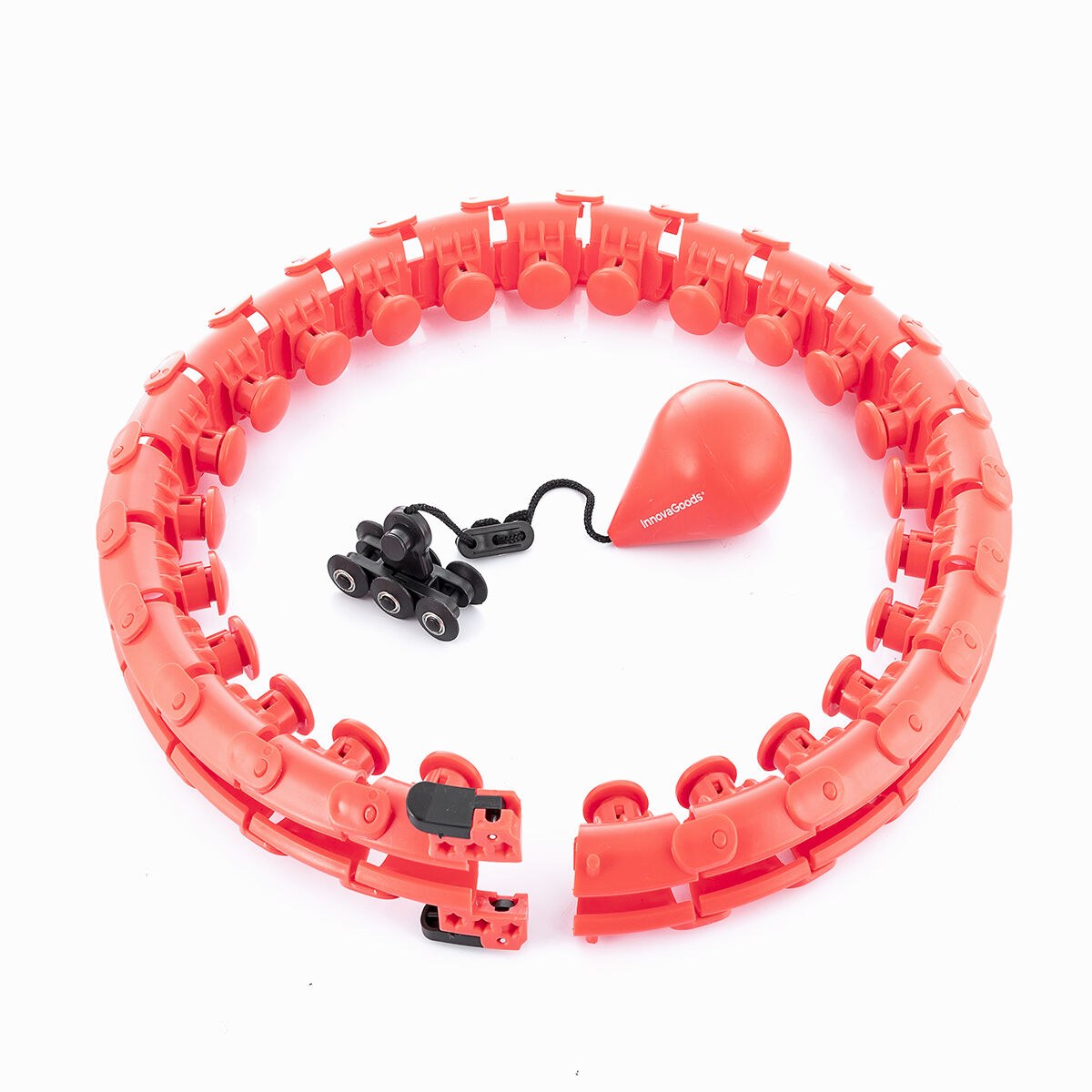 Adjustable Smart Fitness Hoop with Weight Fittehoop