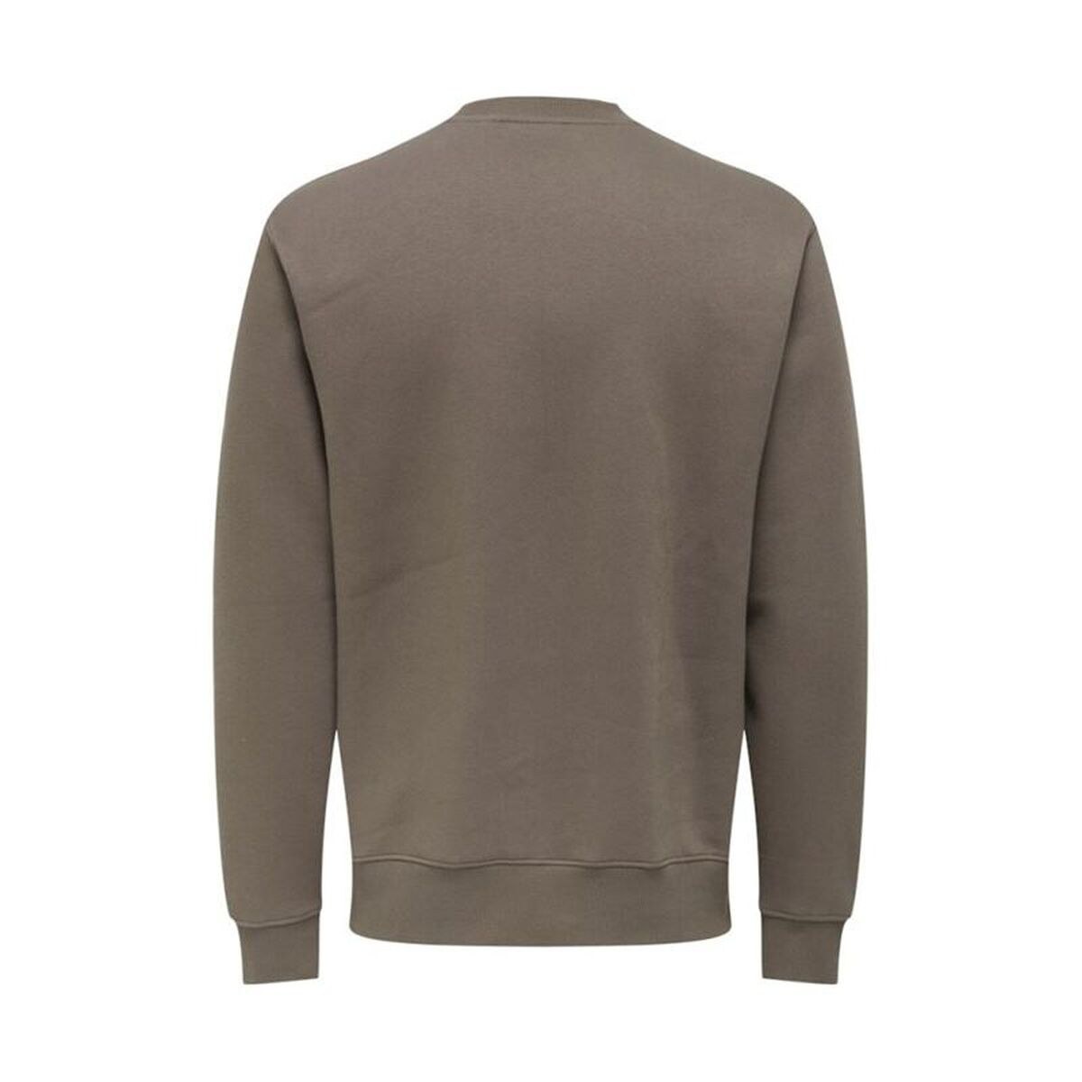 Men’s Sweatshirt without Hood Onsdawson Reg Crew Vd Falcon Brown