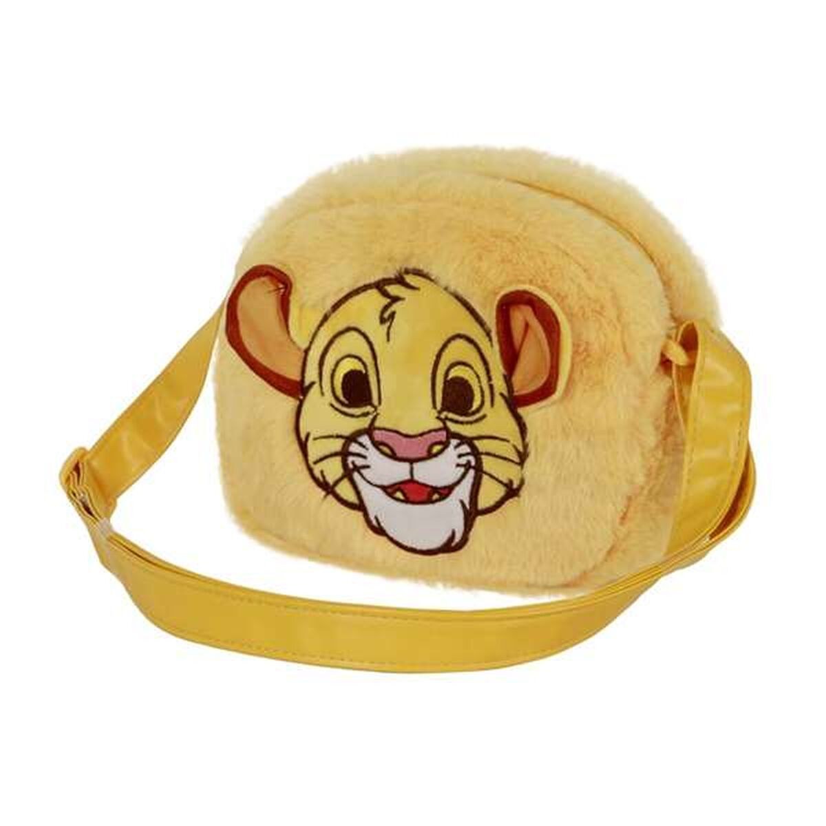 Shoulder Bag Yellow 17 x 13 x 7 cm