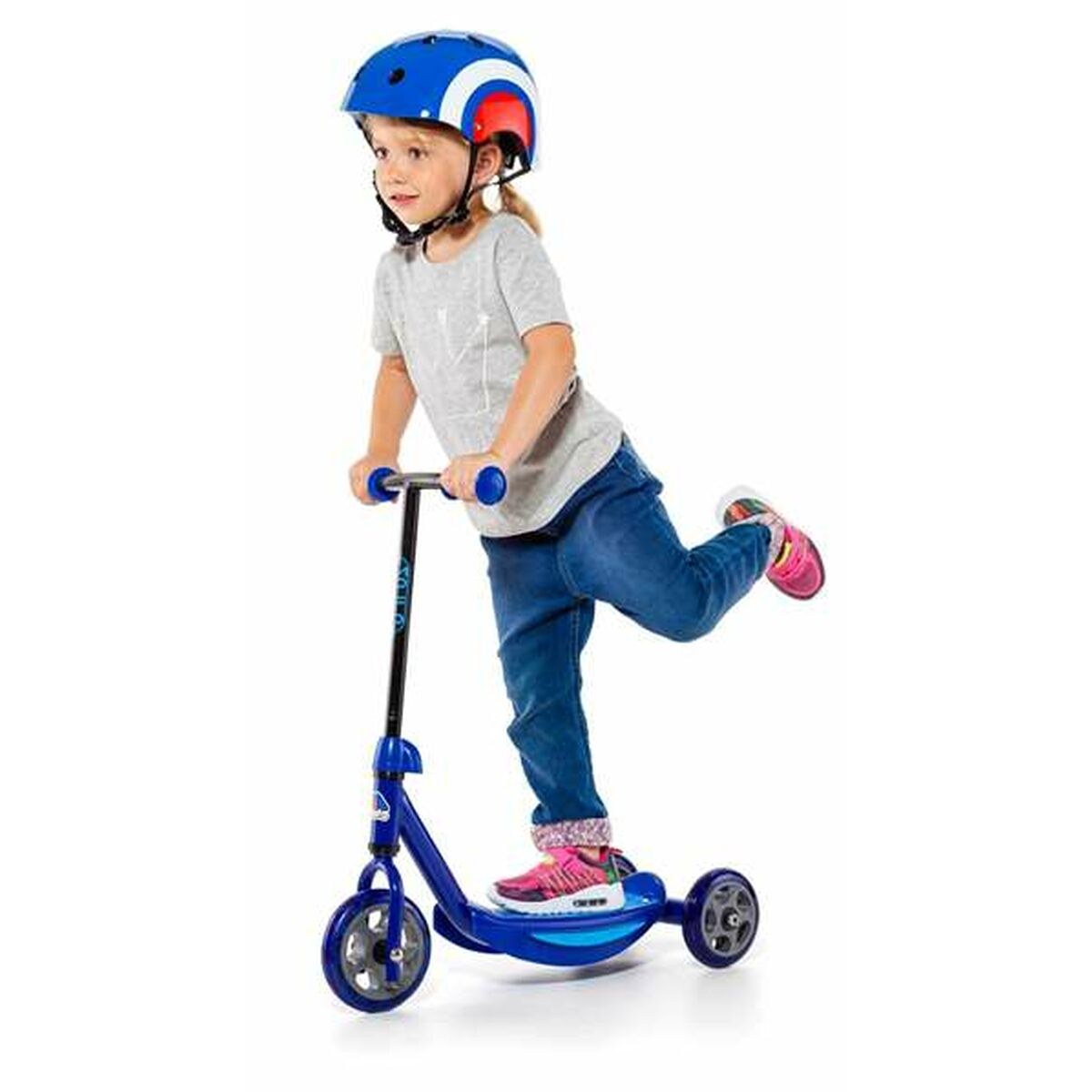 Scooter Blue Metal Plastic 48,36 x 90 cm