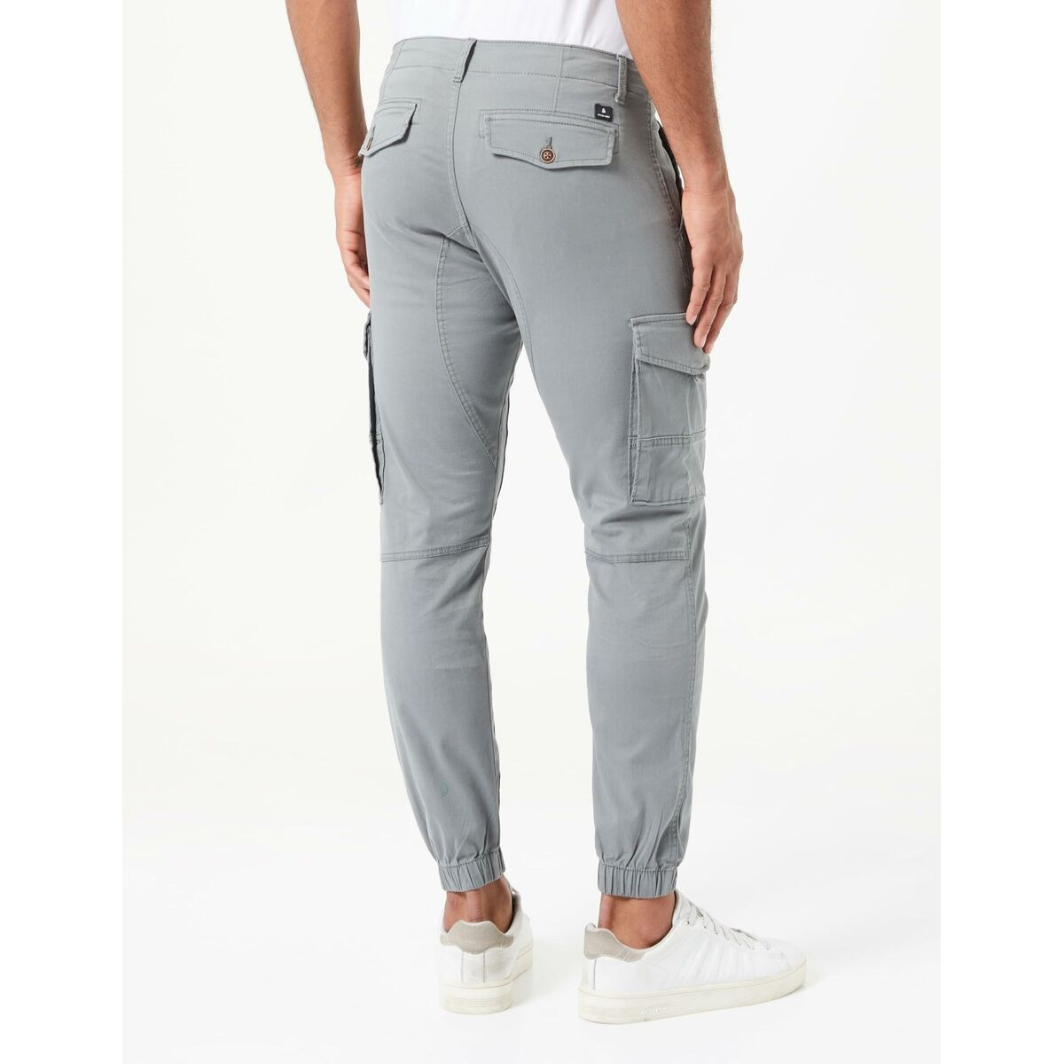 Trousers JPSTPAUL JJFLAKE CARGO 12139912 Grey