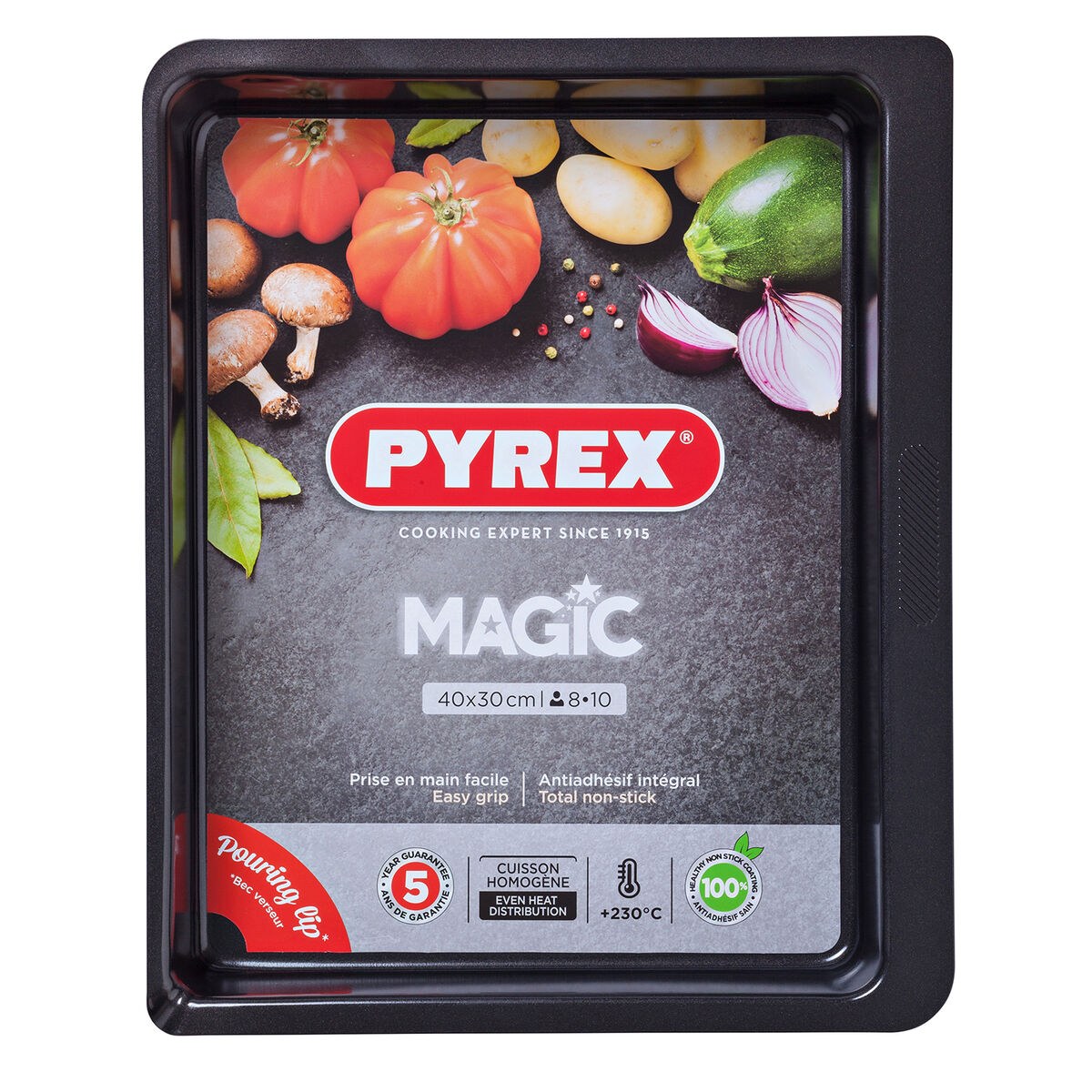 Форма для выпечки Magic Прямоугольный Металл 6 штук 40 x 31 cm