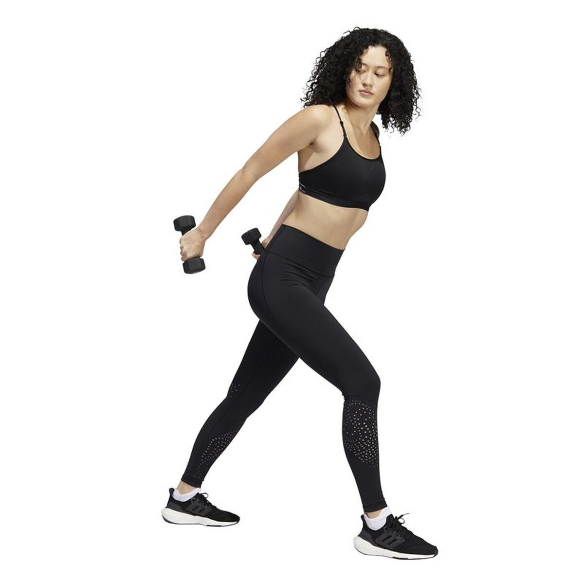 Sports Bra Aeroreact Ls P Black