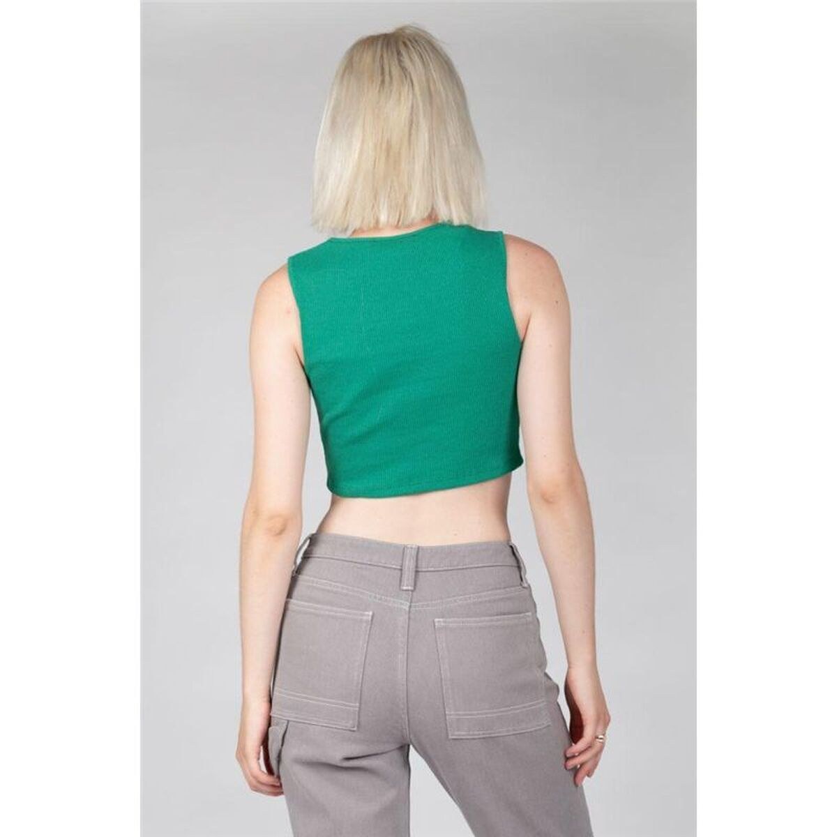 Women's Sleeveless T-shirt Blue