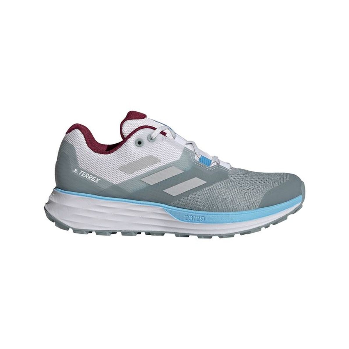 Men's trail running shoes (mountain running) Terrex Two Light grey