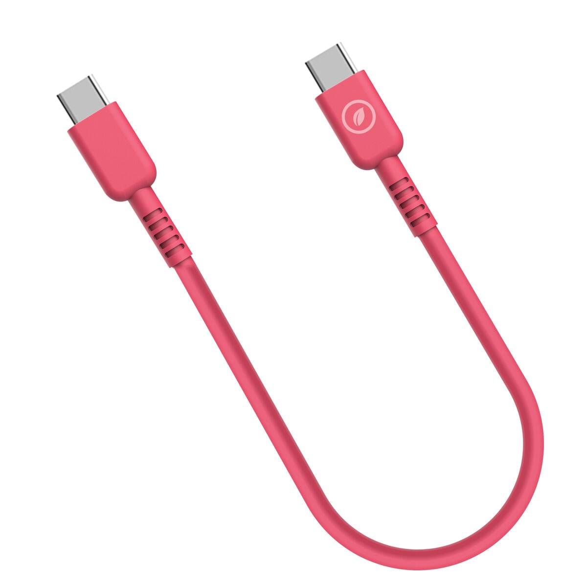 Кабель USB-C — USB-C Розовый 0,2 m
