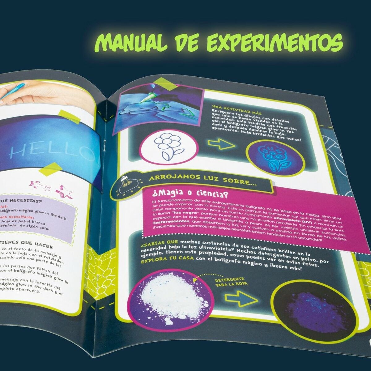 Научная игра Laboratorio de la oscuridad ES (6 штук)