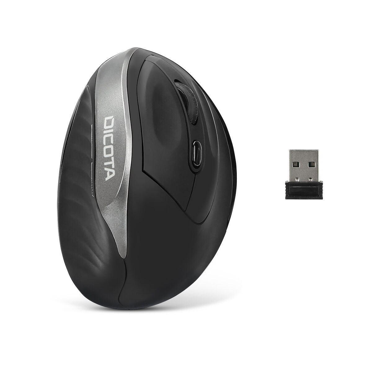 Ergonomic Optical Mouse D31981 Black 1600 dpi