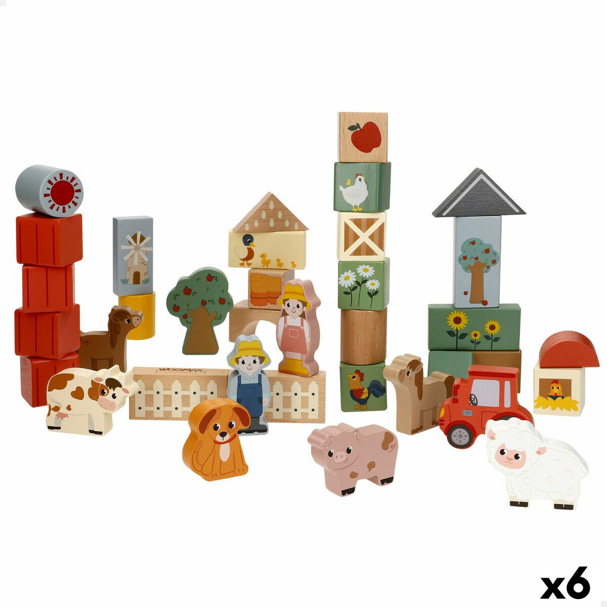Building Blocks 36 Pieces