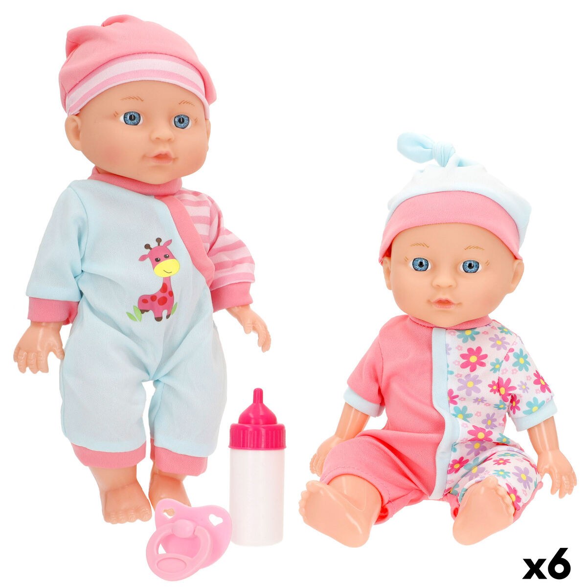 Baby Doll with Accessories 12 x 30 x 8 cm 6 Units