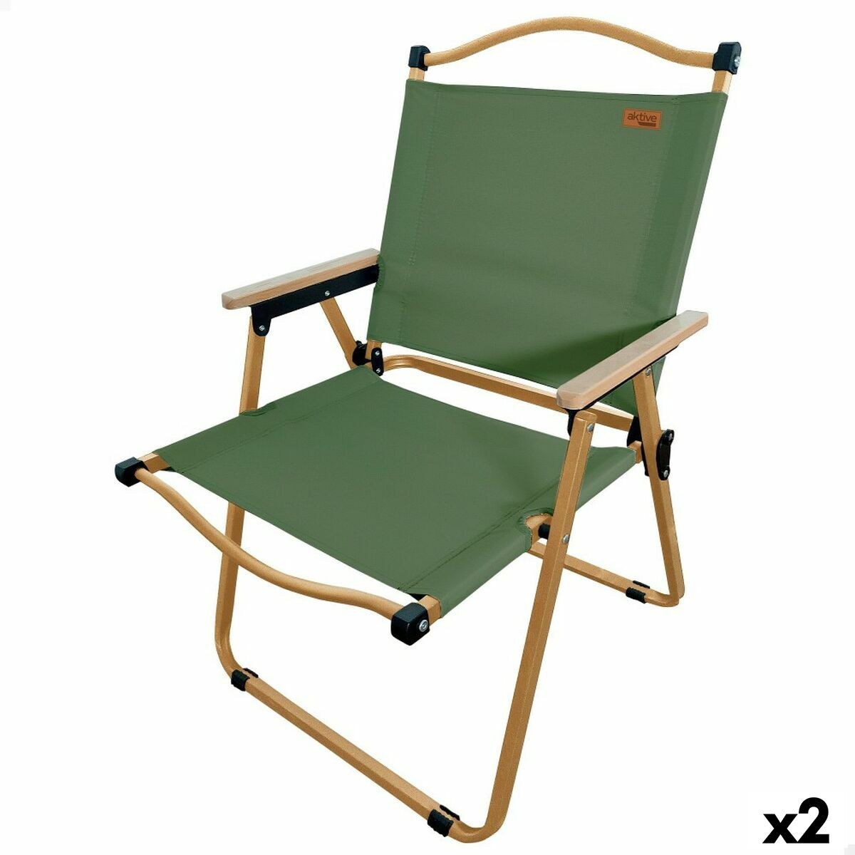 Foldable Camping Chair (2 Units)