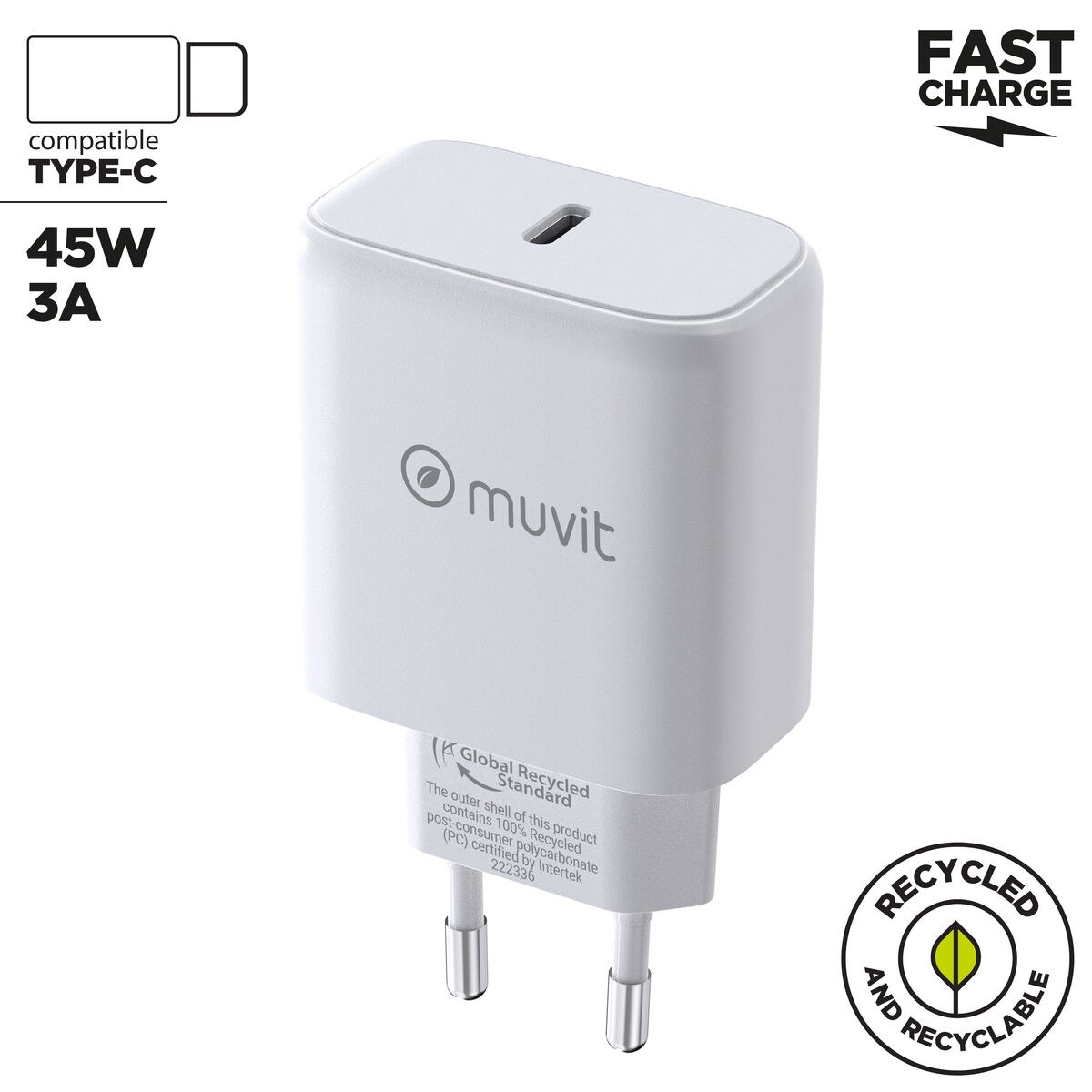 Wall Charger SN-TC650AD1E45A White 45 W