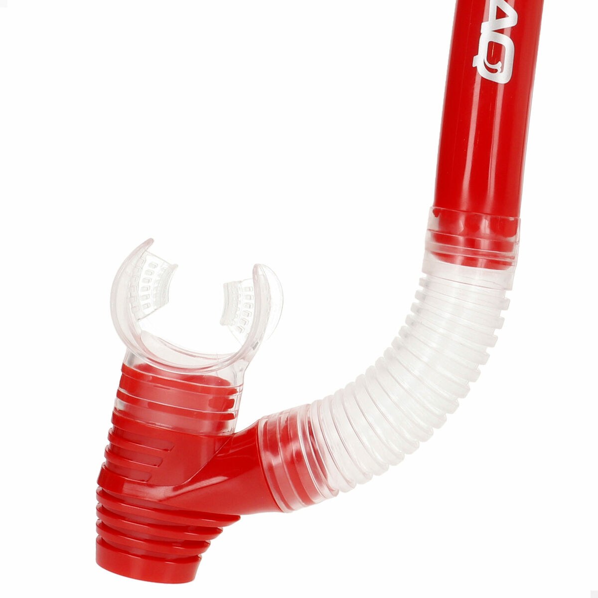 Snorkel Goggles and Tube Red Grey (6 Units)