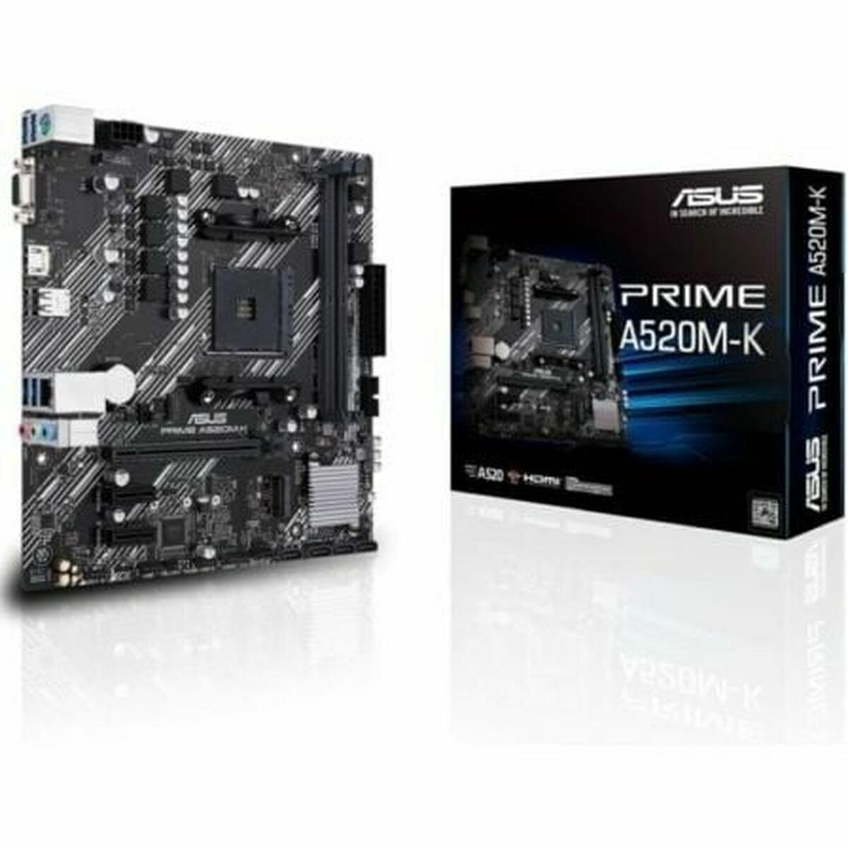 Материнская плата PRIME PRIME A520M-K AMD A520 AMD AM4