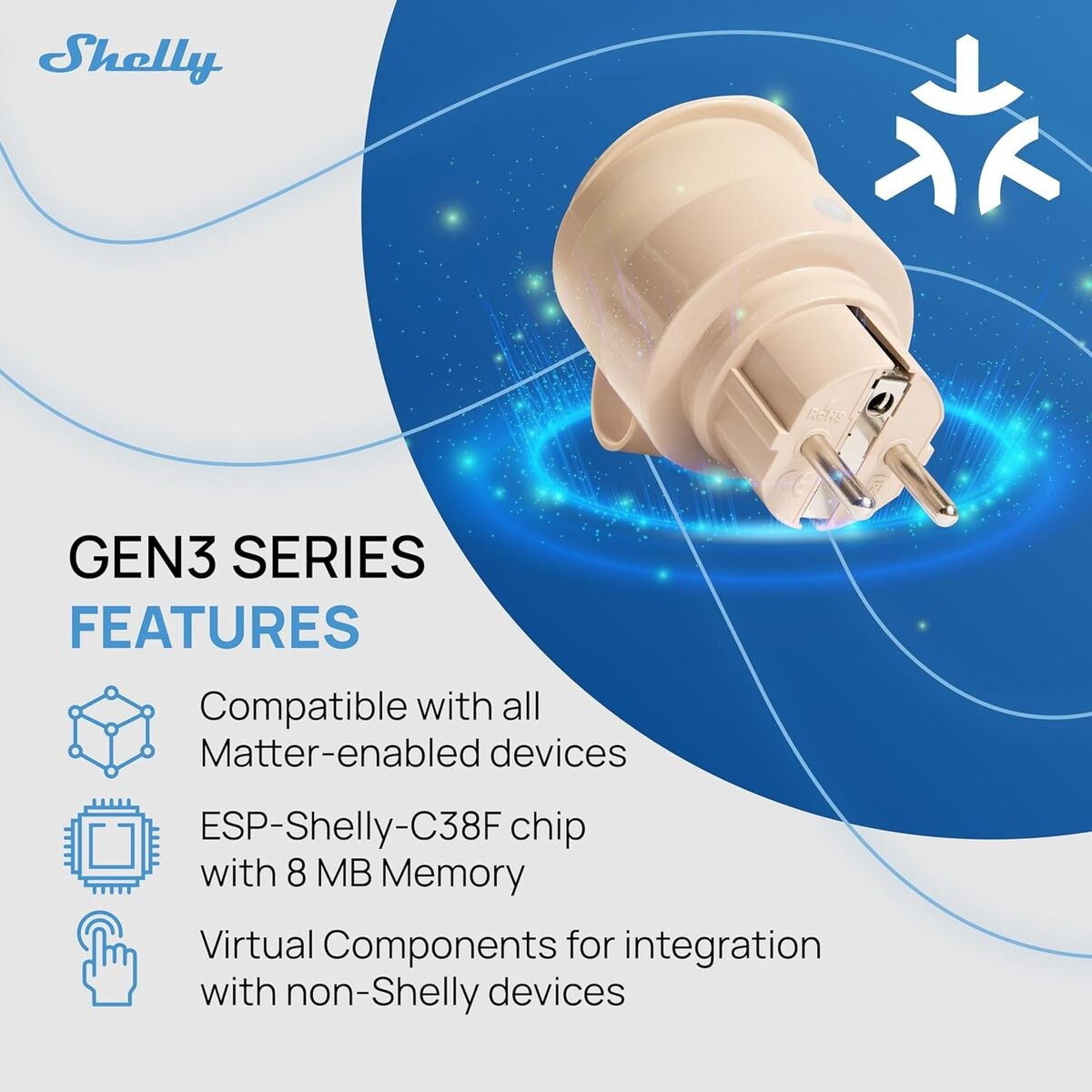 Smart Plug S3PL-20112EU Wi-Fi