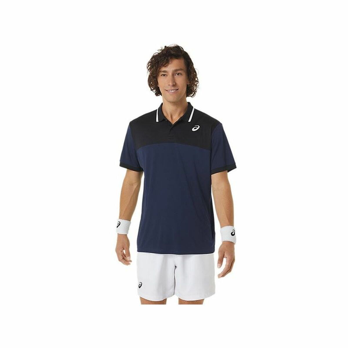 Men’s Short Sleeve Polo Shirt Court Navy Blue