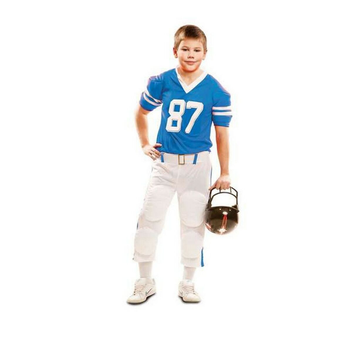 Costume for Children Blue Rugby player