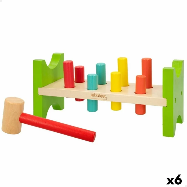 Игра на ловкость 10 Предметы 26 x 12 x 9 cm (6 штук)