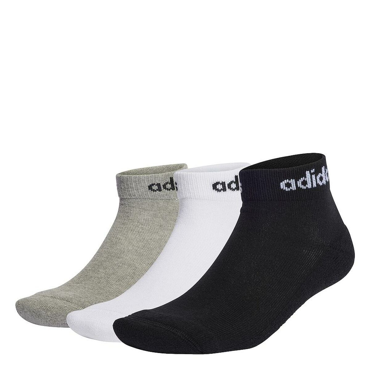 Sports Socks 3P IC1304 Grey