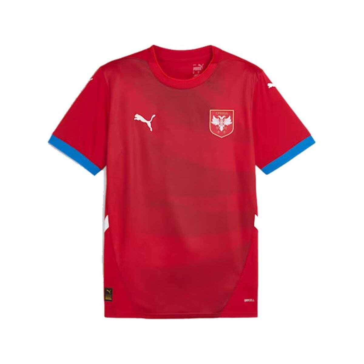 Men's Short-sleeved Football Shirt Serbia 2024