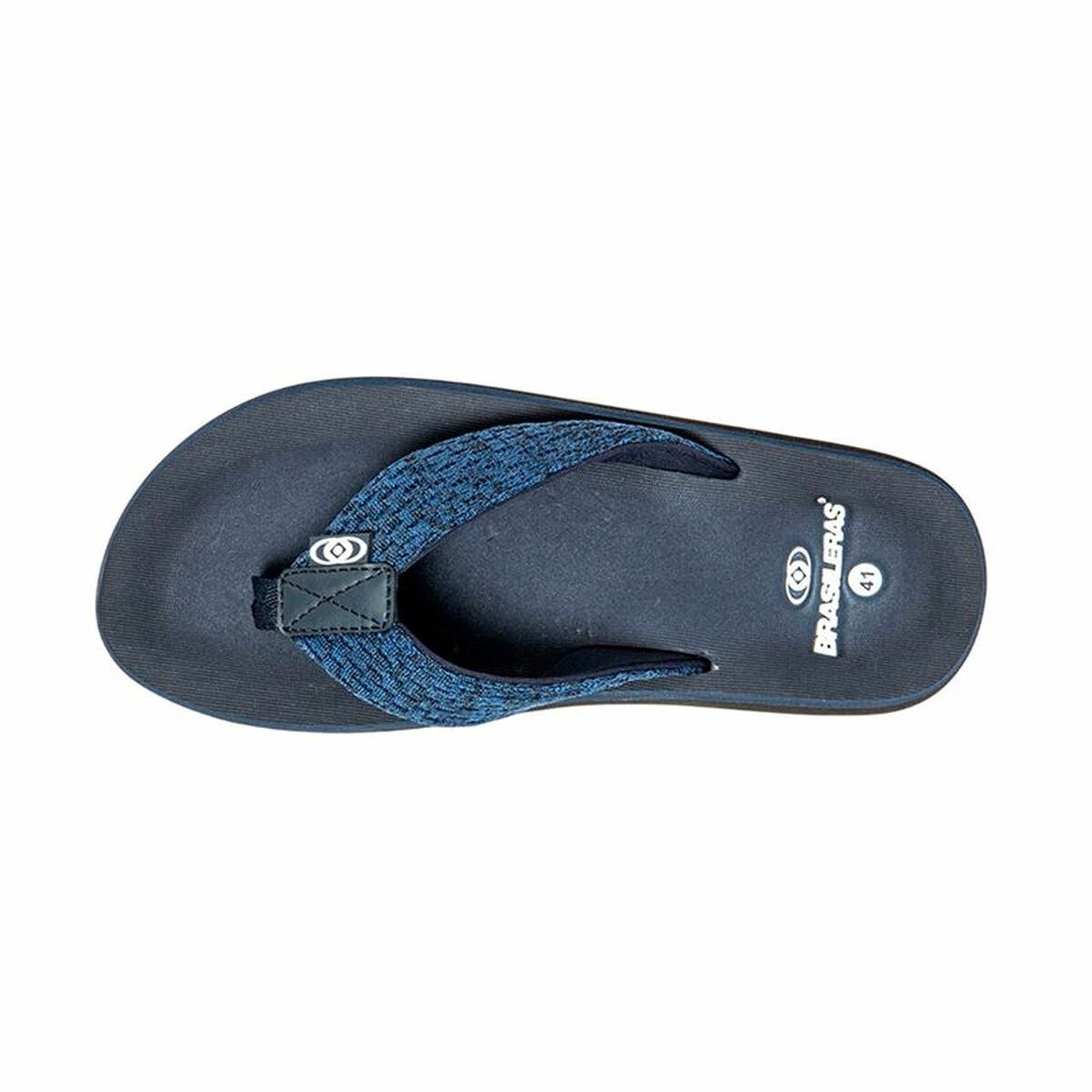 Men's Flip Flops Puff Marbled Blue