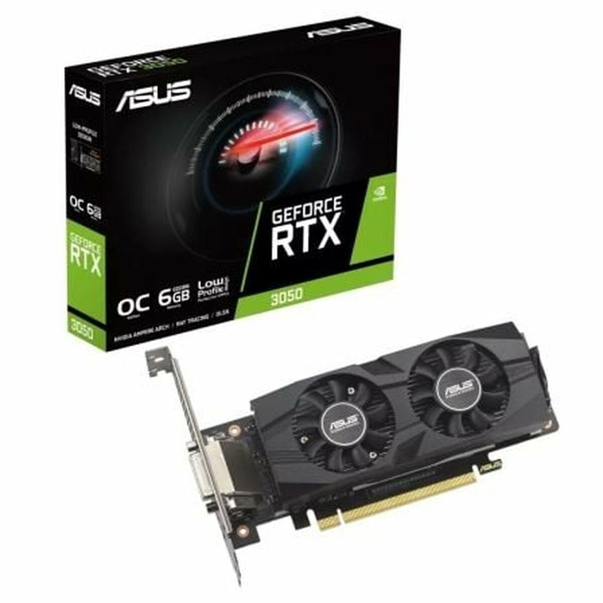 Графическая карта GCAS-617 Nvidia GeForce RTX 3050 6 GB GDDR6