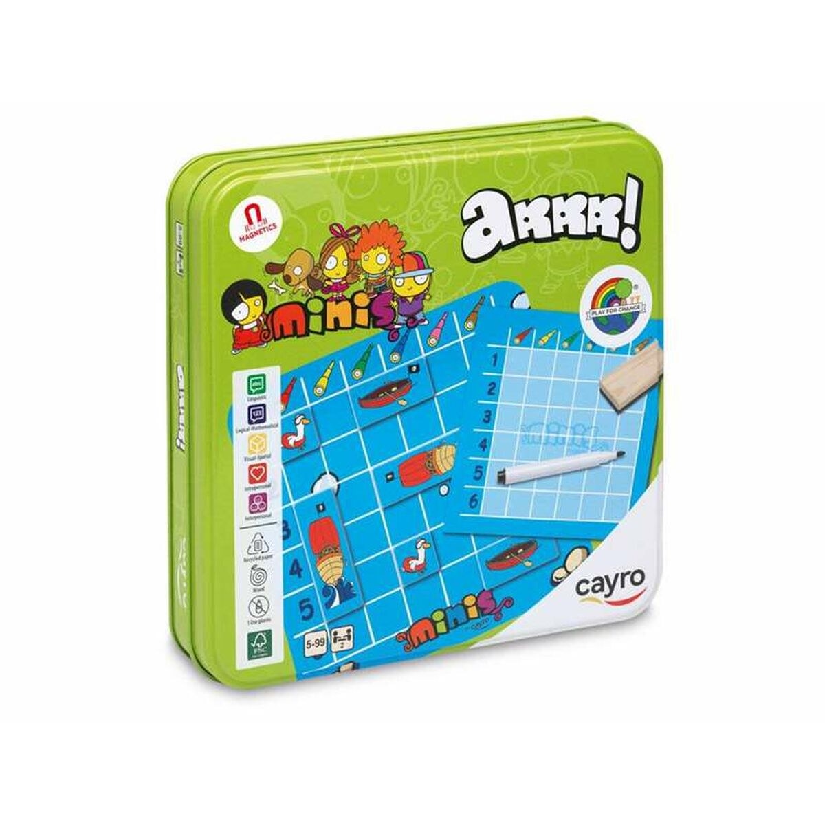 Детская образовательная игра Arrr! 19 x 19 x 3,5 cm 8 Предметы