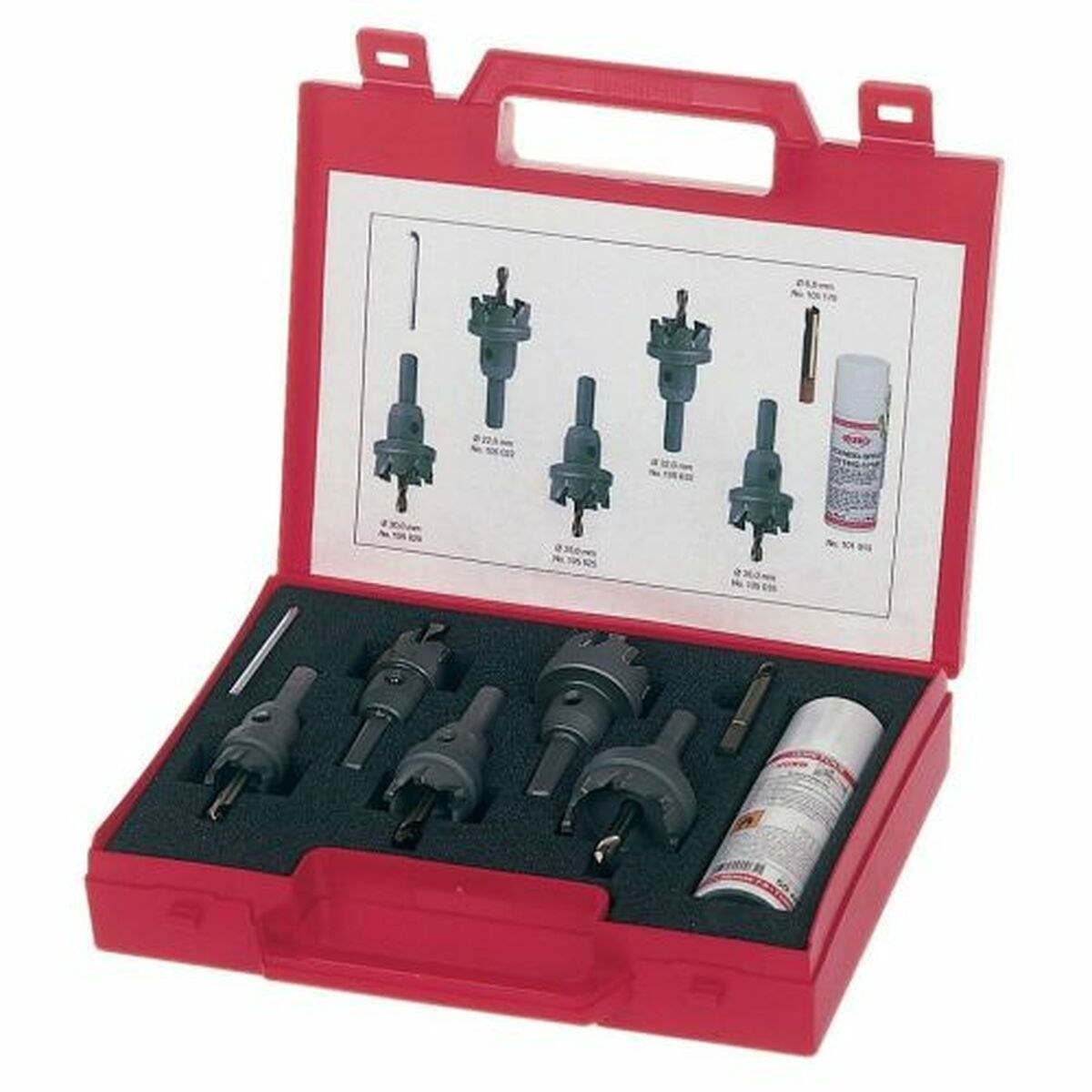 Holesaw set 5 Pieces